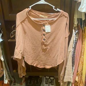 FREE PEOPLE CROP TOP FINAL MARKDOWN